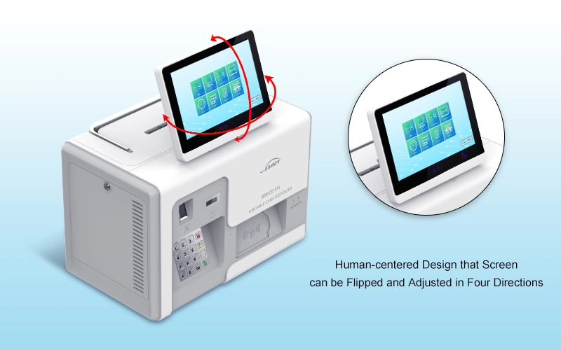 E70 Portable Card Dispenser ID Card Printer