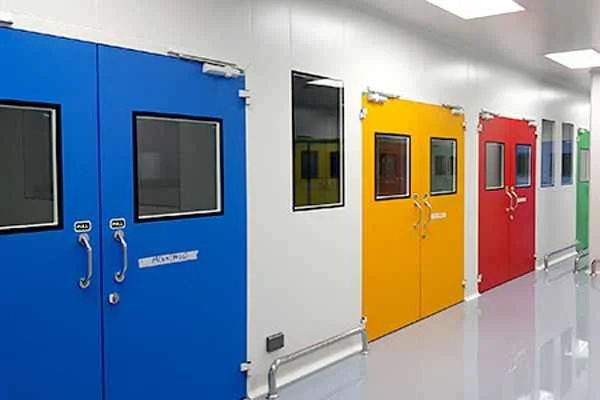 Marya Automatic Clean Room Slide Door in Pharmaceutical Modular Cleanroom Supplier