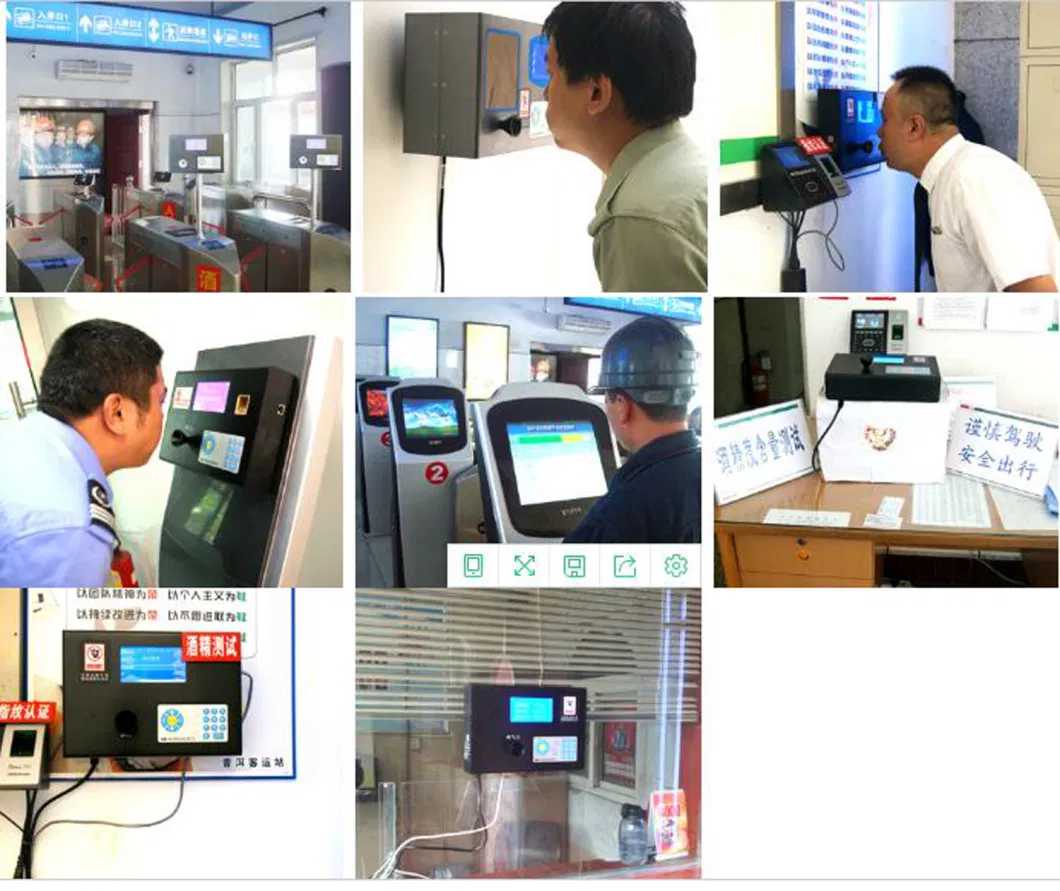 Smart Internet-Based Attendance Machine Built-in Alcohol Tester for Factory Pre-Job Safety Monitoring System