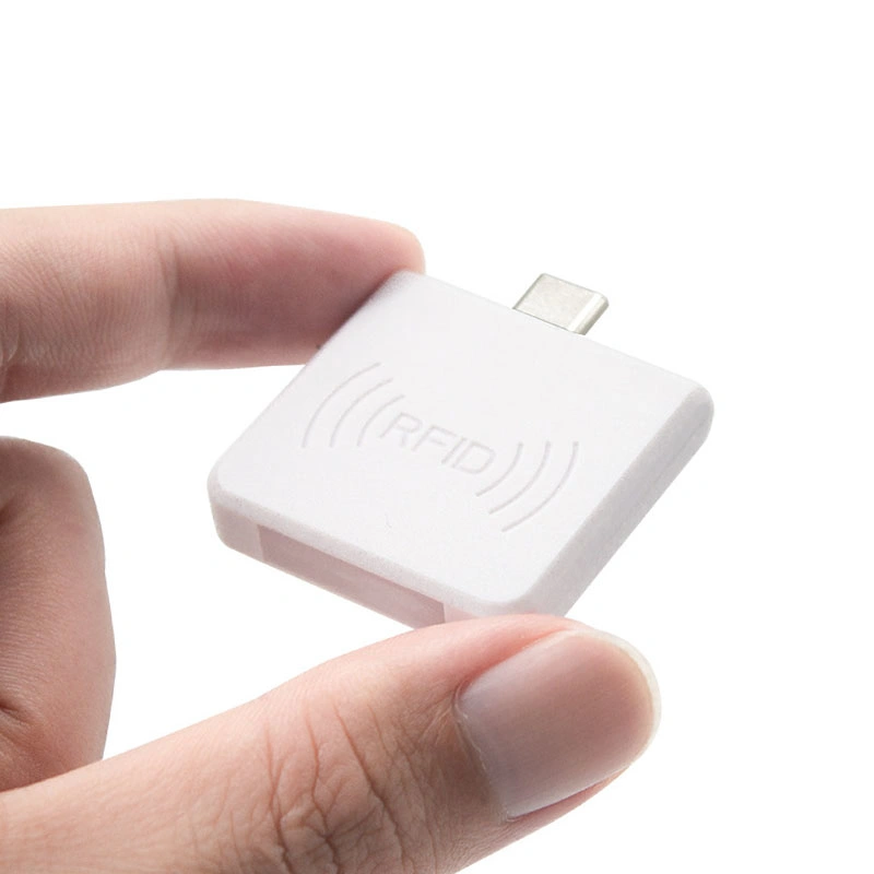 Type C Android Small RFID Reader OTG 125kHz RFID Reader for Phone