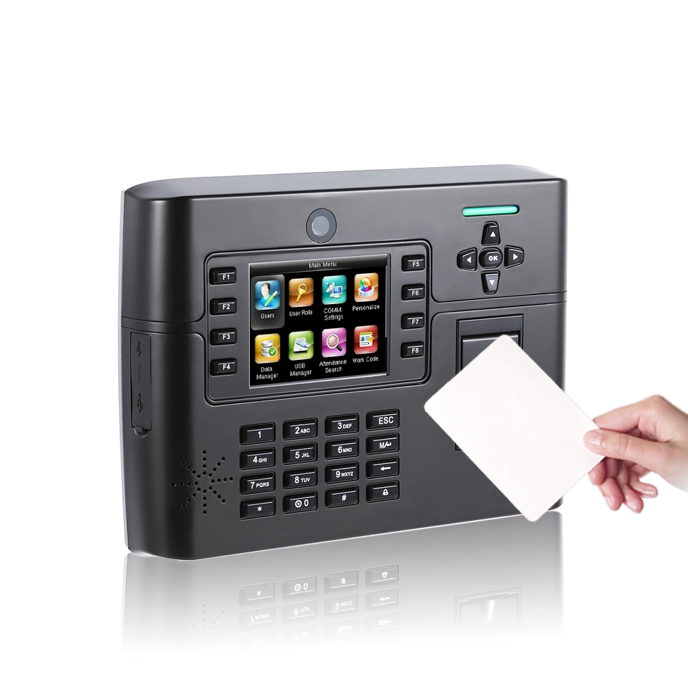 Built-in Backup Battery TCP/IP Optional 3G Fingerprint Biometric Attendance Machine (TFT900/3G)