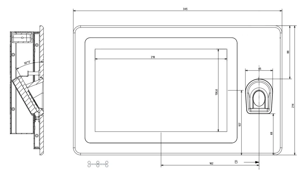 10.1&quot; Touch All in One PC with Fingerprint Recognition Module