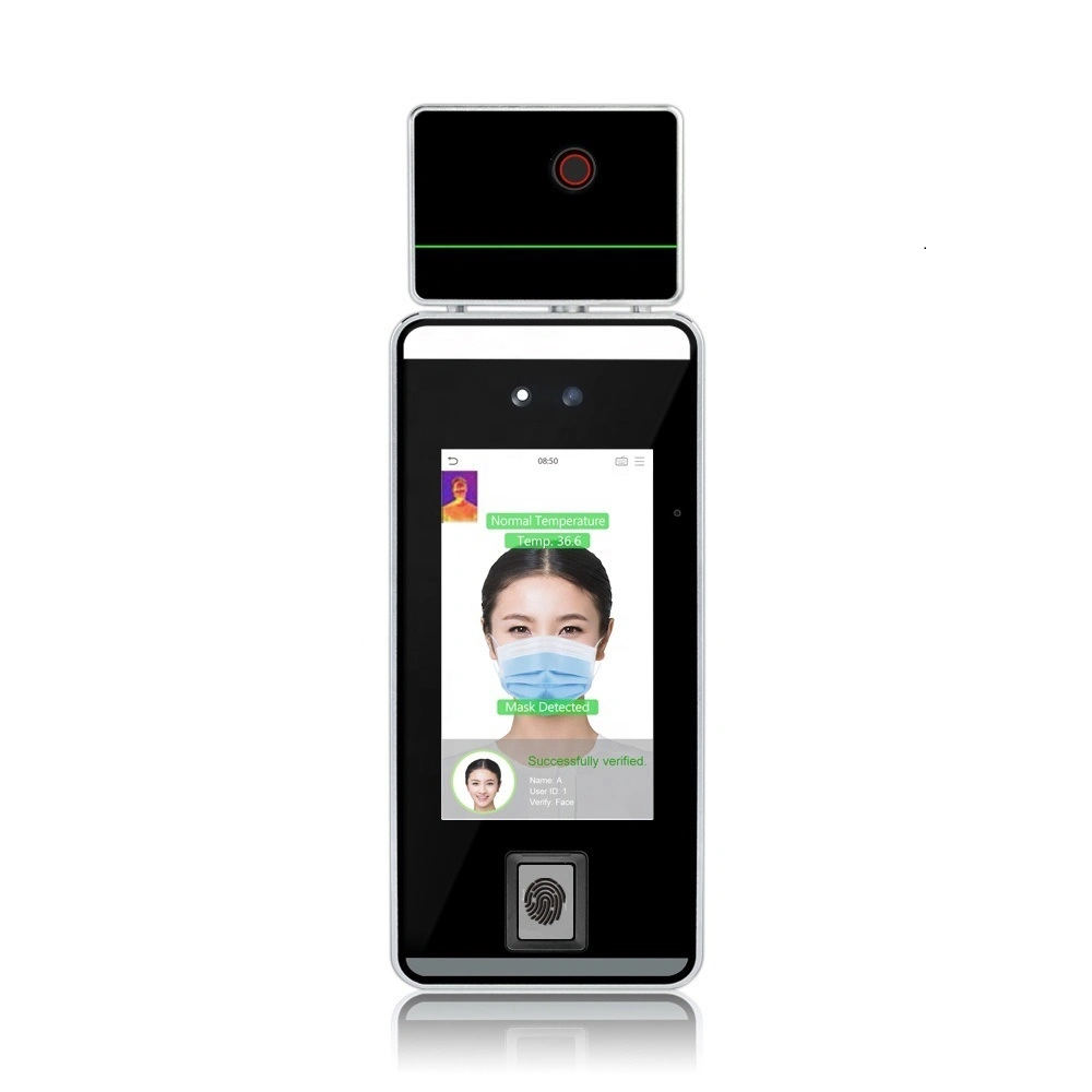 Ai Face Recognition Body Temperature Measurement System with Thermal Imaging Camera