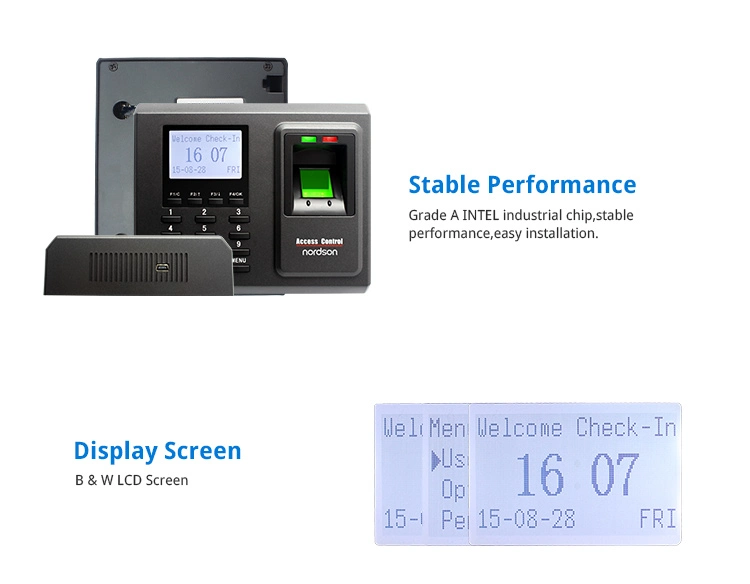 Fr-F2 Standalone TCP/IP Network RFID ID Card Password Biometric Digital Door Portable Fingerprint Time Attendance