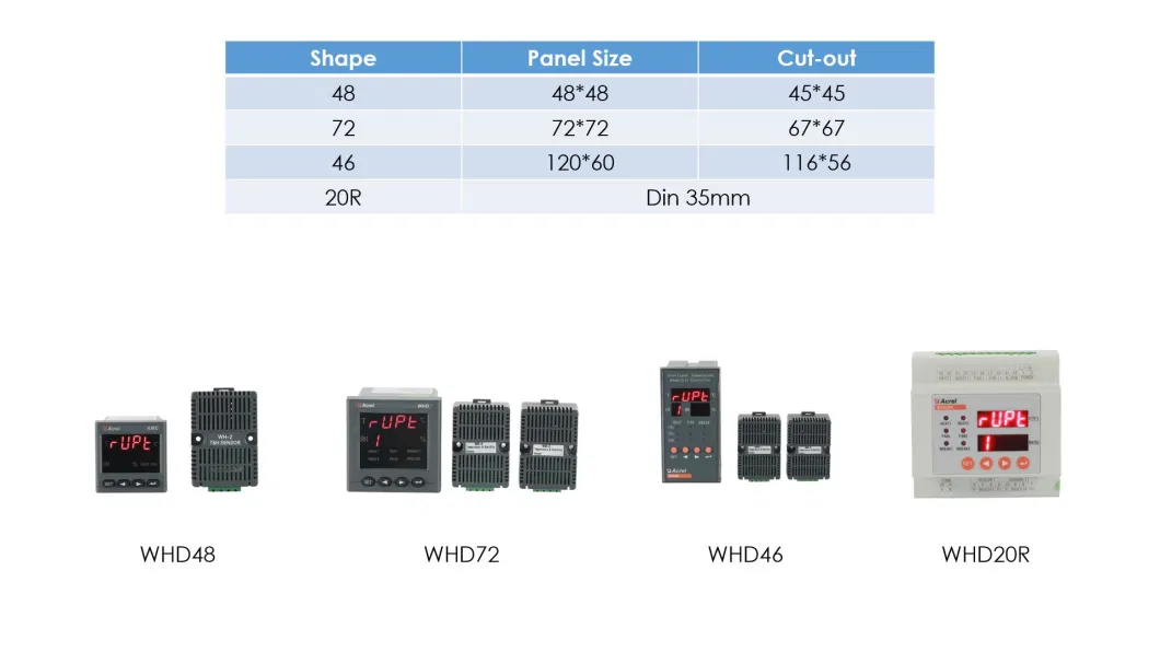 High Temperature Warning High Precision Controller Devices for Terminal Box