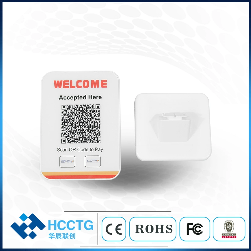 4G WiFi Dynamic Qr Code Payment Soundbox with 2.4 Inch Amount Display Screen (Z10-B)