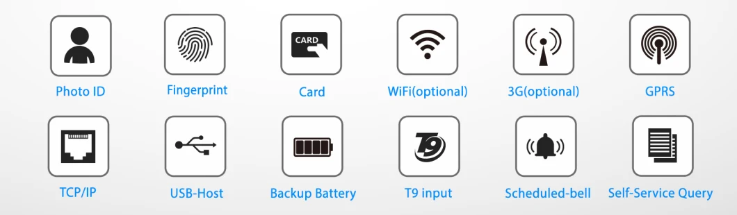 Fingerprint Time and Attendance System and RFID Card Reader