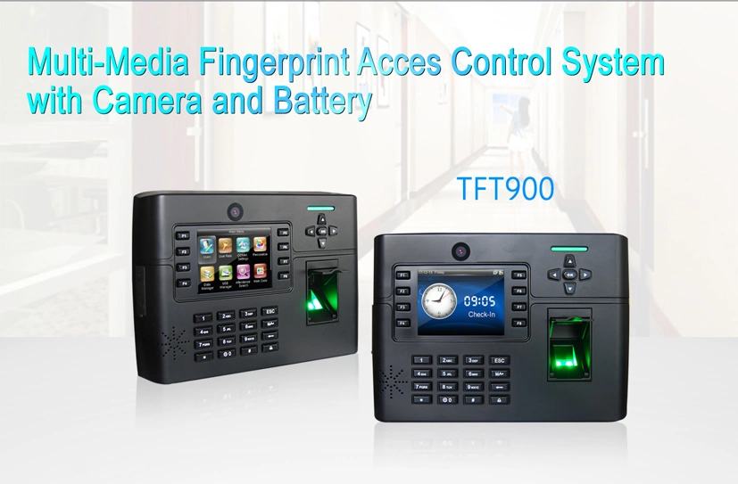 (TFT900/MF+3G) Fingerprint and 13.56MHz IC Card Access Control Device with Wireless 3G Function