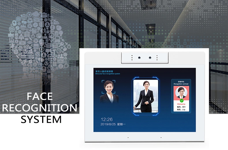 10.1-Inch L-Type Smart Face Recognition Tablet