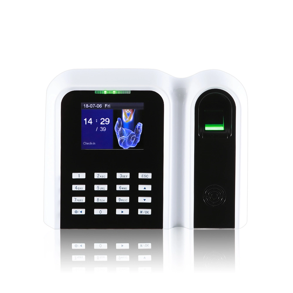 Low Price High Quality Time Clock Terminal Support Both Fingerprint&ID Card