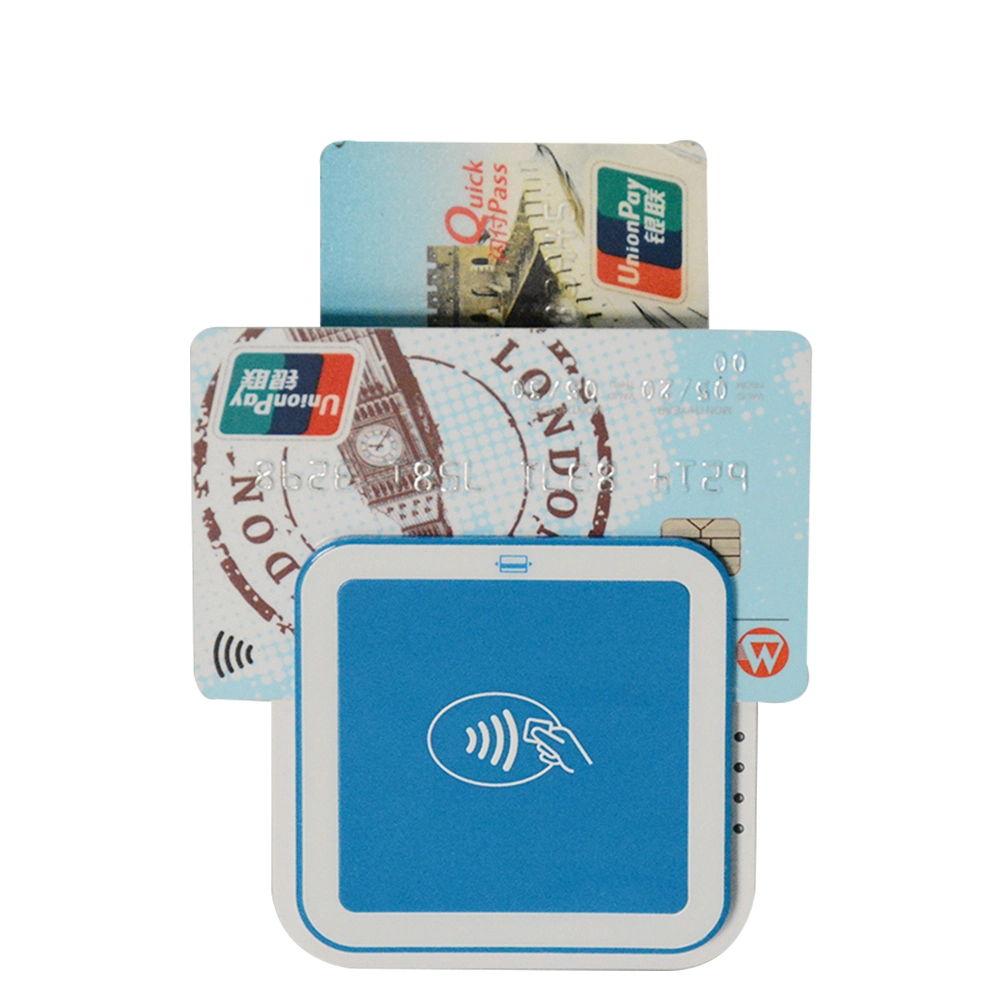 EMV PCI 3 in 1 Android/Ios Bluetooth USB Smart Mobile RFID&IC&NFC&Magnetic Credit Card Reader/Writer I9