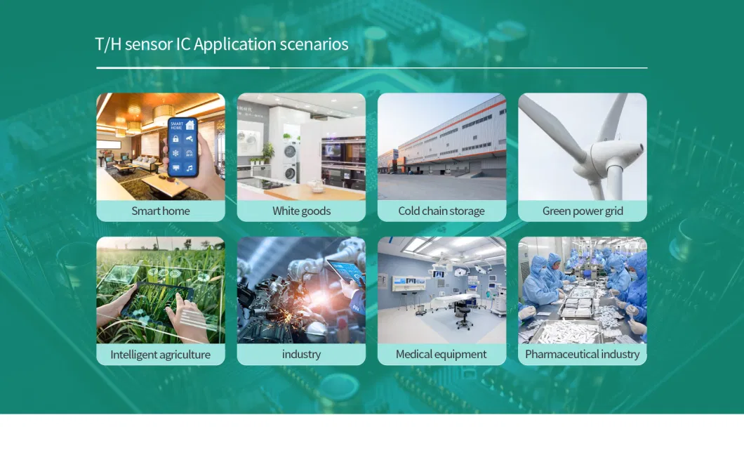 Temperature and Humidity Sensor Ichumidity Measurementtemperature Measurement