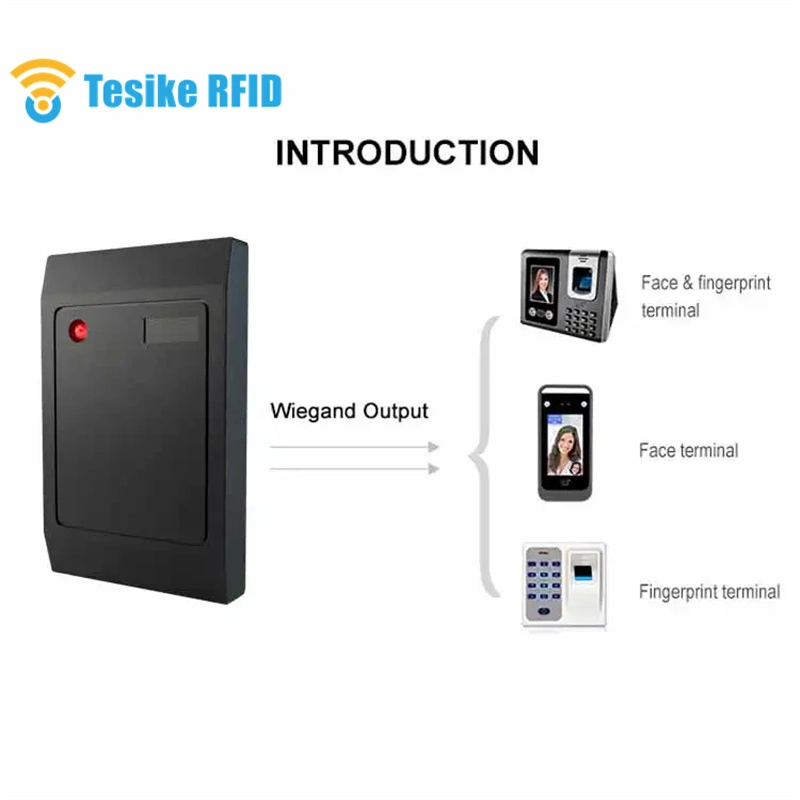 13.56MHz Wall-Mounted RFID Card Reader with Reading Writing Functions