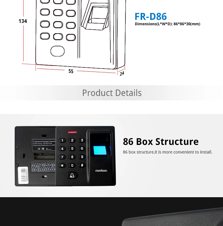 Zkteco Standalone RFID F20 Biometric Fingerprint Safe Attendance Machine Prices in Sri Lanka