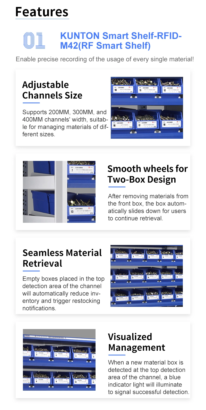 Fastener &amp; Mro Management Automatic Vending Machine with RFID