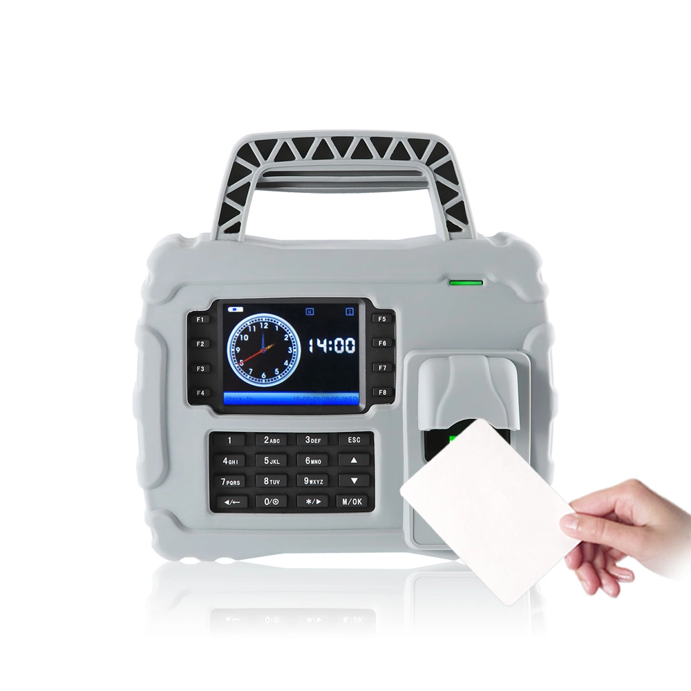 IP65 Waterproof Biometric Fingerprint and RFID Proximity Card Time Attendance Machine