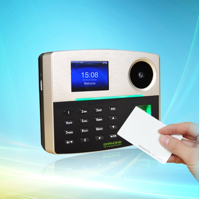 (GT810) Palm Recognition Time Attendance and Access Control Device with Back up Li Battery