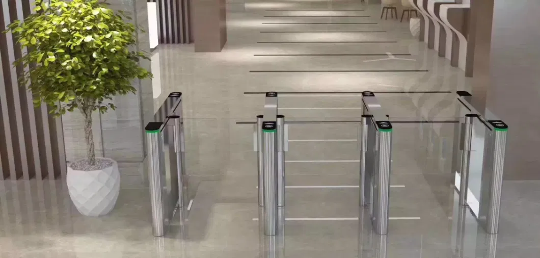 Automatic High End Face Recognize Stand Bracket Optical Turnstile Speed Gate Speed Turnstile Commercial Building