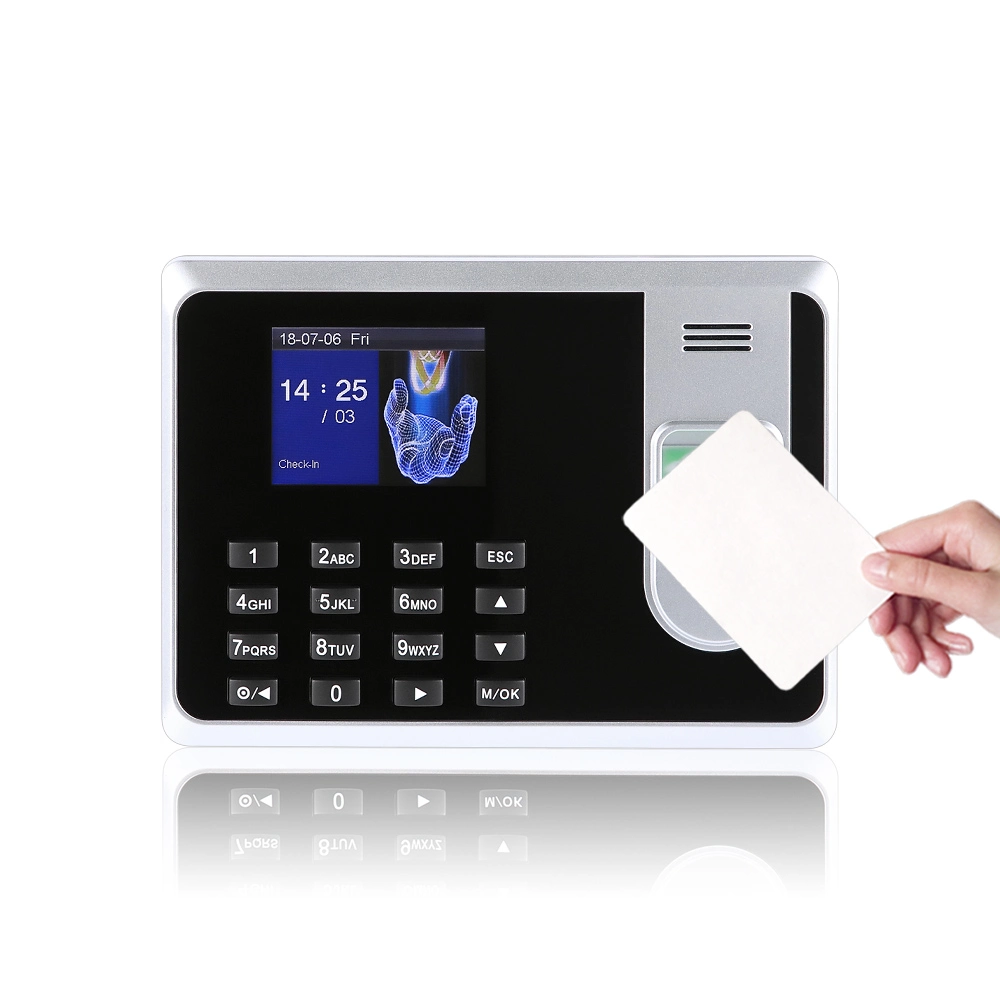 Cloud Software Finger Print Swipe Card Biometric Time Attendance Machine (T8+ID)