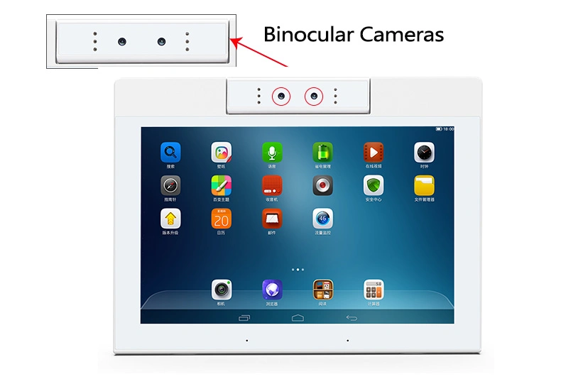 10.1-Inch L-Type Smart Face Recognition Tablet