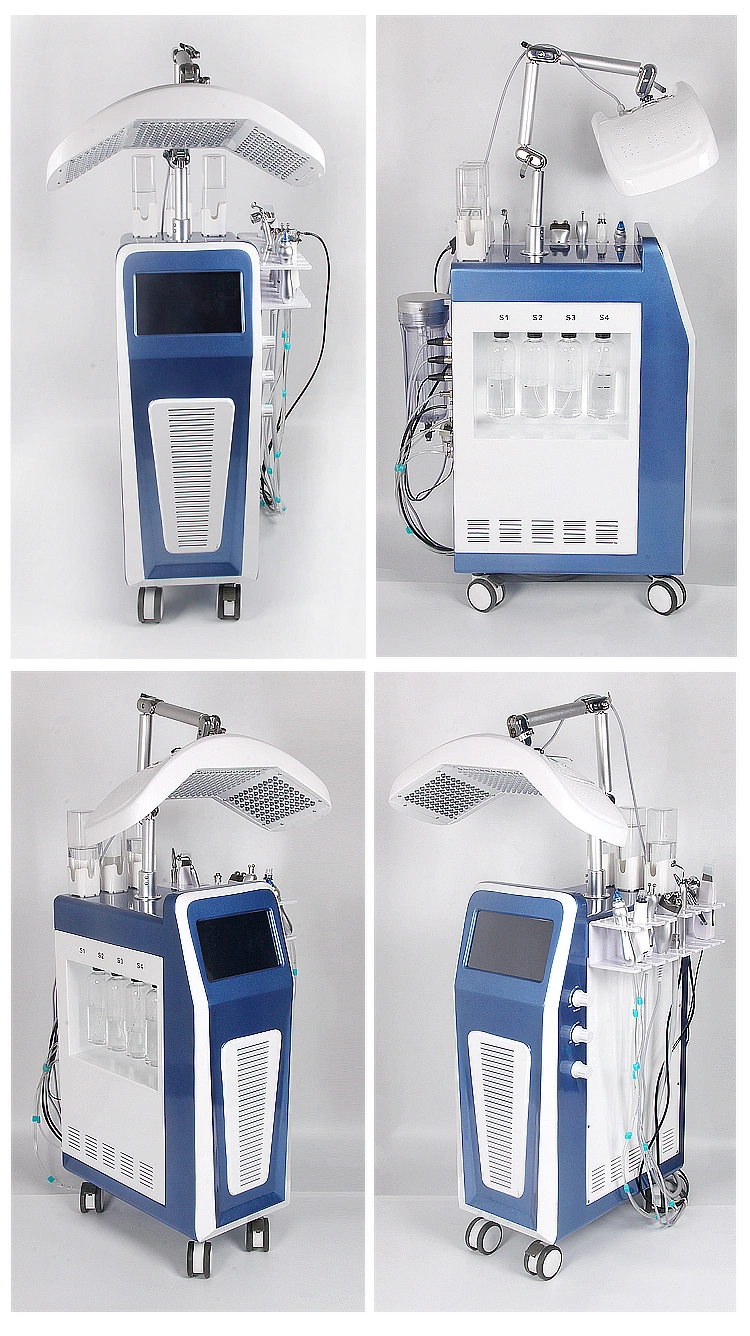 9 in 1 Deep Facial Cleaning Acne Treatment Jet Peel Water Oxygen Machine for Facial