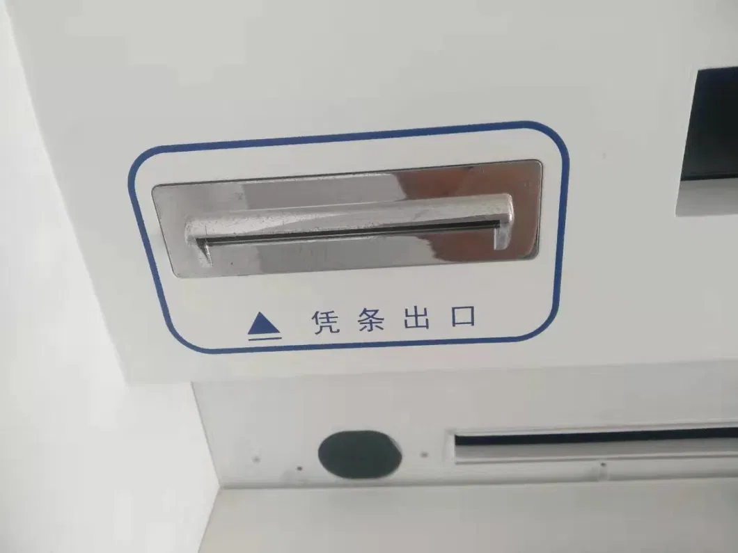 Identification Card Dispenser Kiosk with Document Scanning Fingerprint