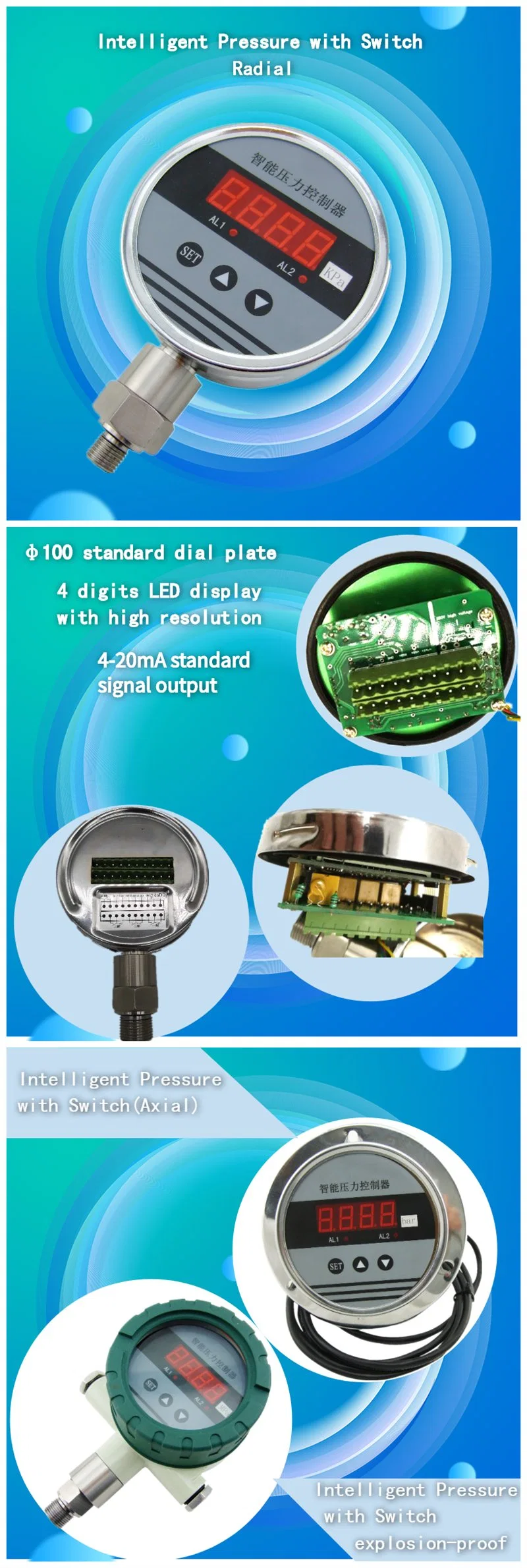 220/3A High Precision Electronic Intelligent Temperature Controller