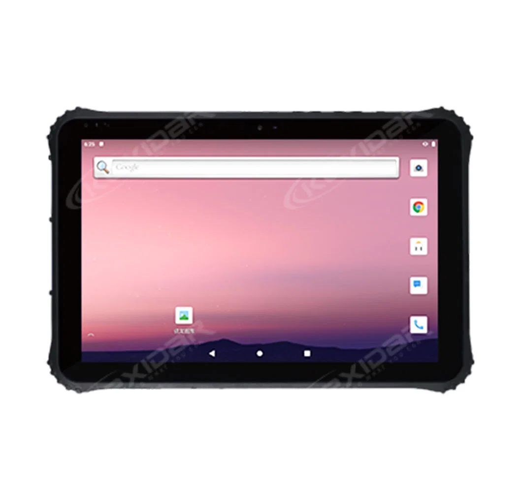 Handheld 12 Inch Tri-Proof Rugged Water-Proof 4G Android Tablets with Octa-Core CPU Qualcomm, Fingerprint, NFC, GPS, 4GB+64GB