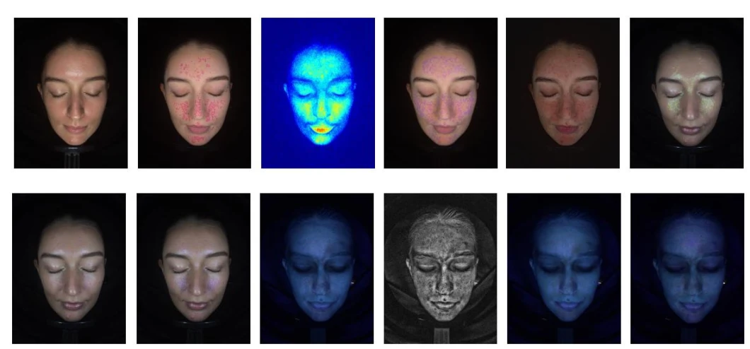 Facial Magic Mirror Detector Diagnostic Skin Analyzer