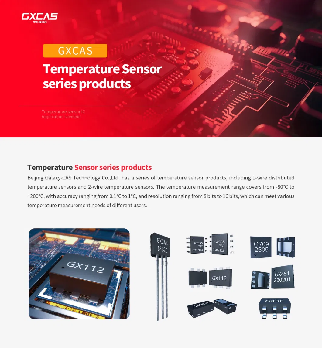 Temperature Sensor Digital Temperature Sensor IC2-Wire 3-Wire Sensortemperature Measurementtemperature Measurement by Sensor