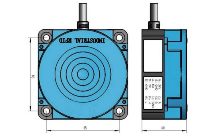 Agv RFID Landmarker Sensor Use for Reading and Writing (TZS-RFID-1S)