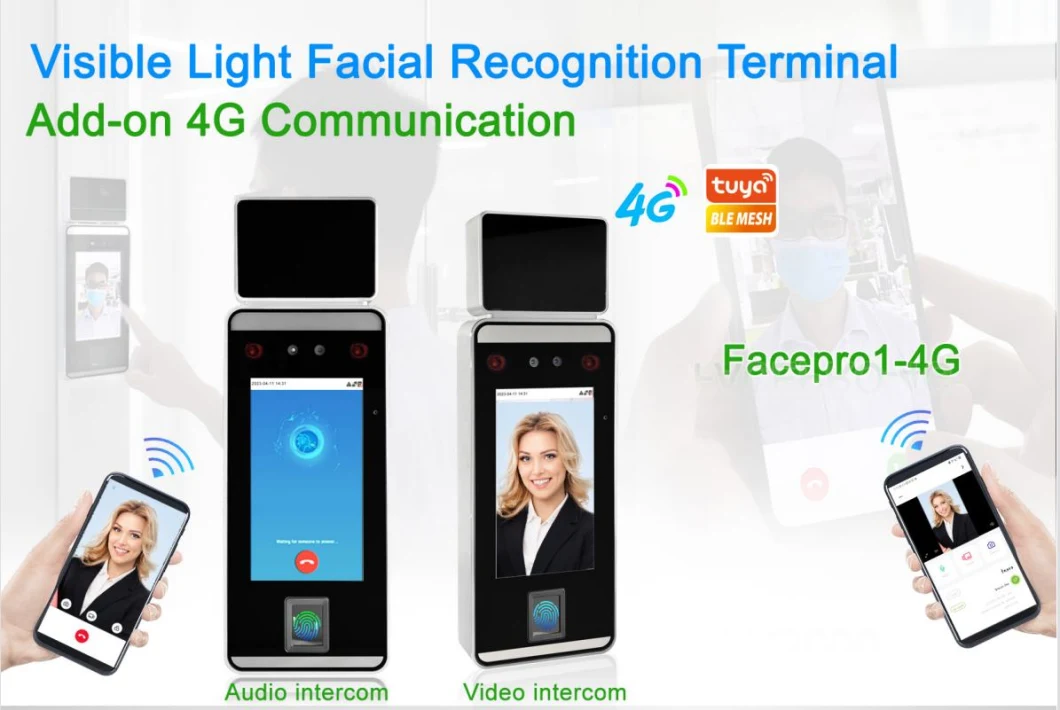 Facepro1+4G Fingerprint&Facial Recognition Terminal