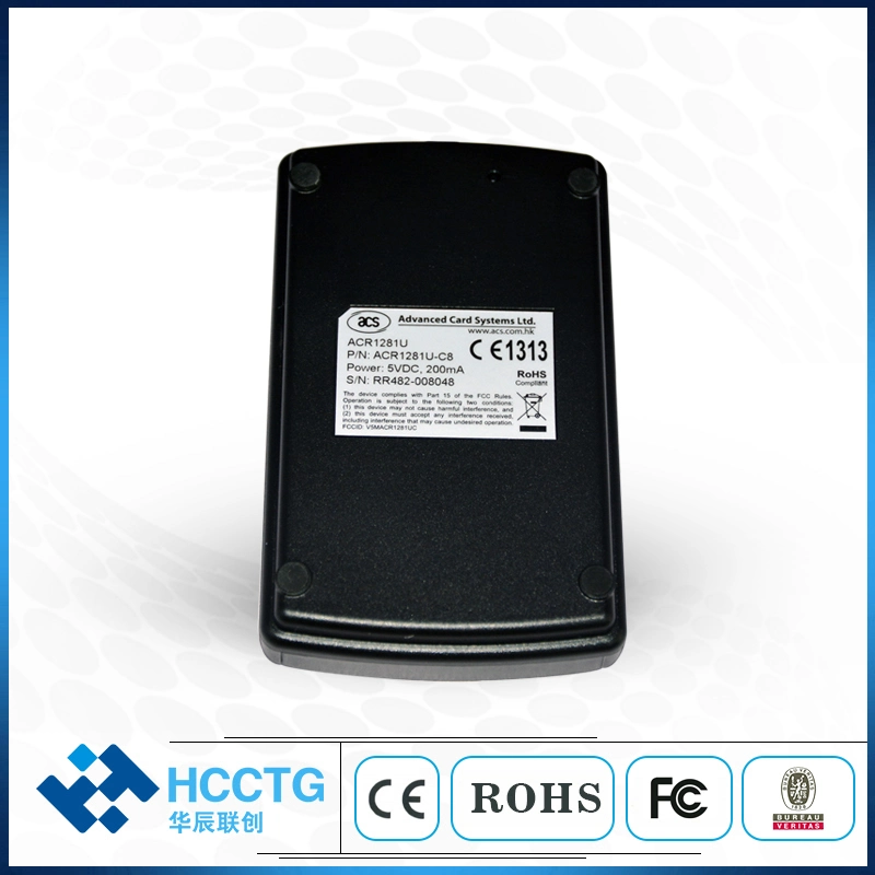 Acs Original Double Interface NFC and Contact IC Chip Smart Card Reader Writer (ACR1281U-C1)