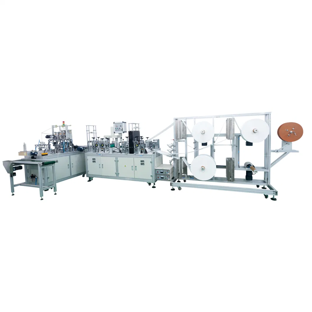 Disposable Non-Woven Fabric None Full Face Mask Fish Shape Mask Making Machine