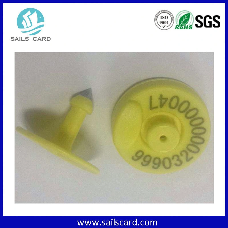 Long Range Reading EPC Gen 2 UHF RFID Ear Tag for Livestock Smart Management