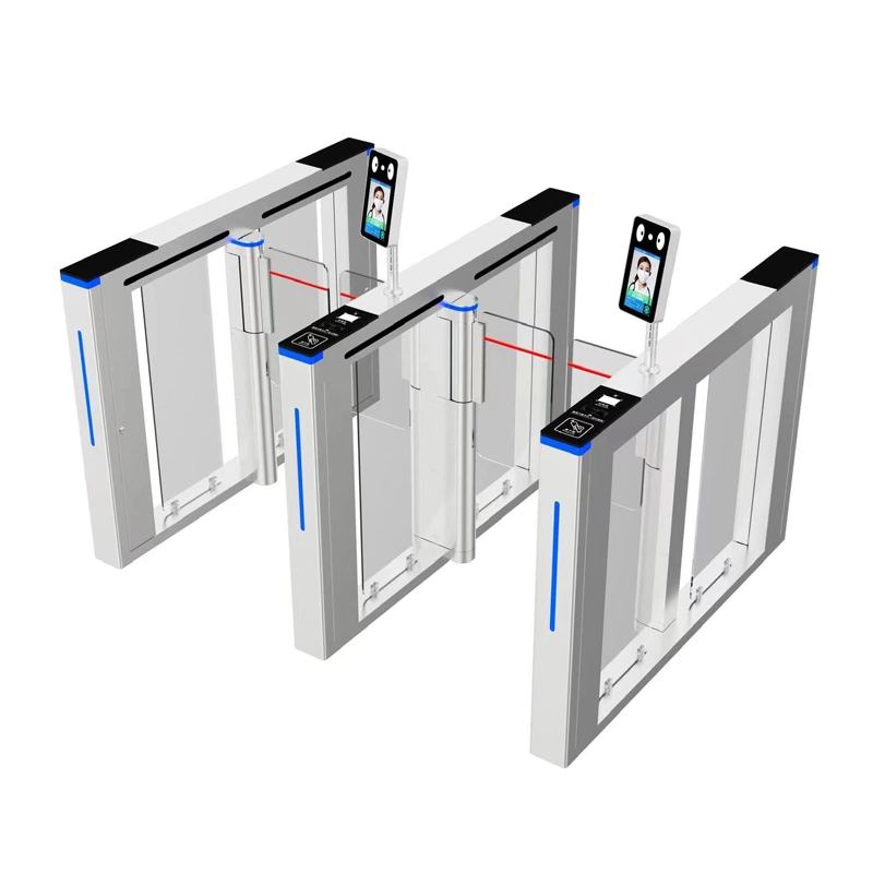 Ankuai Akt328 Single Channel Building Entrance System Security Turnstile Gate Facial Recognition