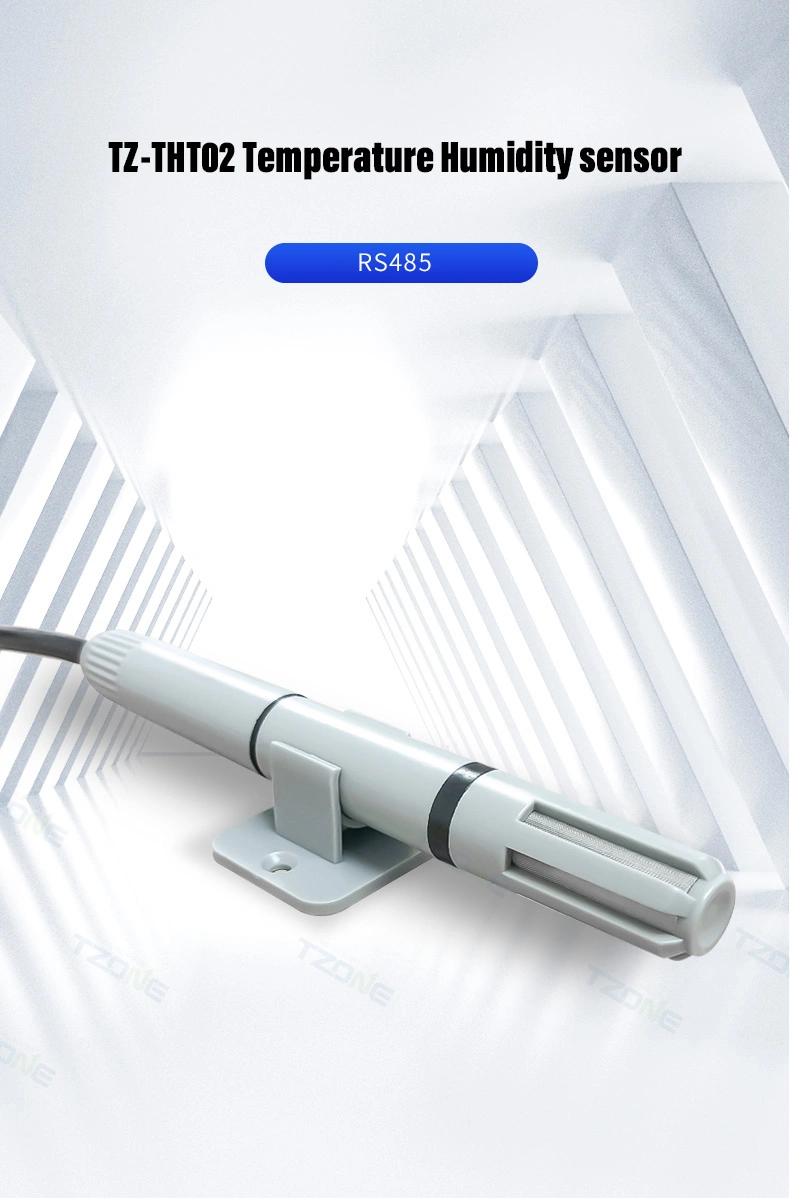 HVAC High-Precision Temperature Measurement Sensors Tht02 Temperature and Humidity Transmitter RS485 Output