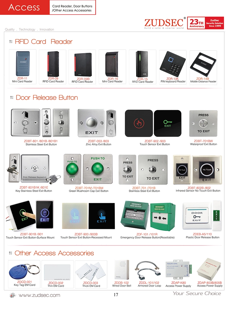 WiFi IP68 Waterproof Standalone Biometric Fingerprint Door Access Control From Professional Access Control Factory