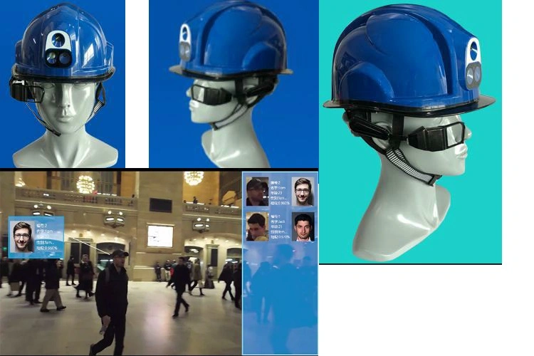 Safety Helmet Helmet Thermal Imaging Face Recognize