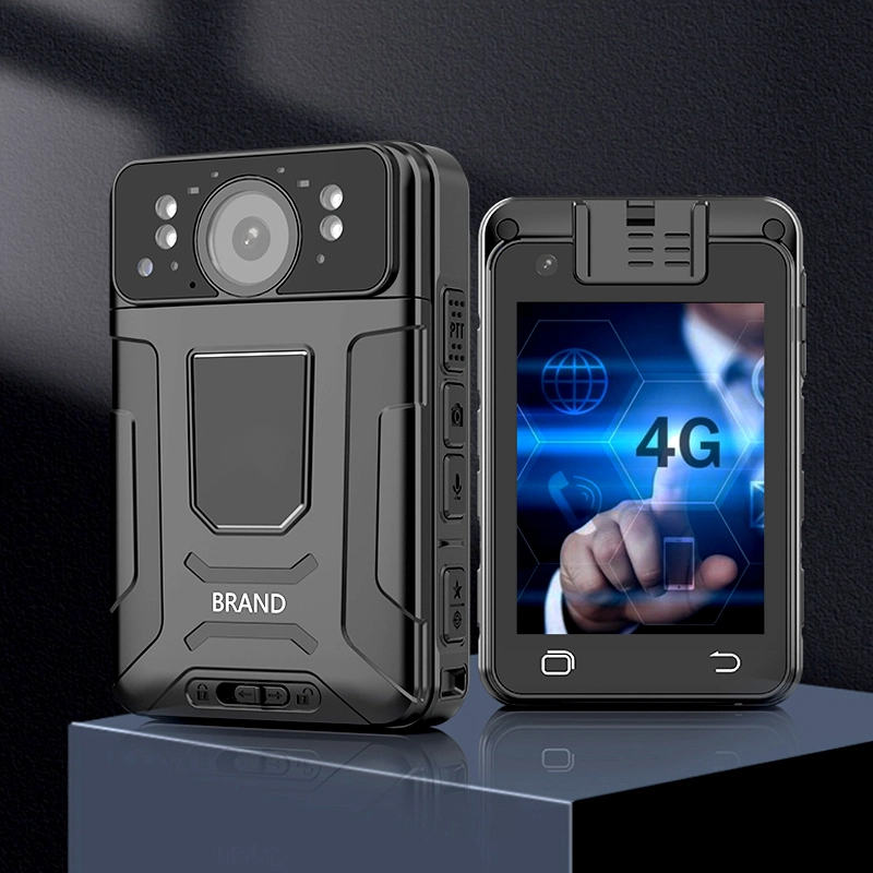 1080P 4G Live Streaming GPS Positioning Face Recognition Body Worn Camera