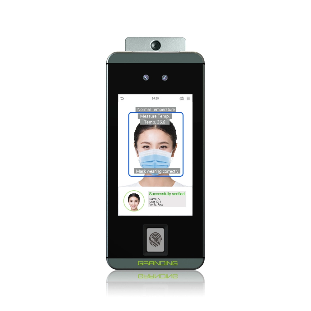 (FacePro1-TD) Face Biometric Device with Body Temp Detection