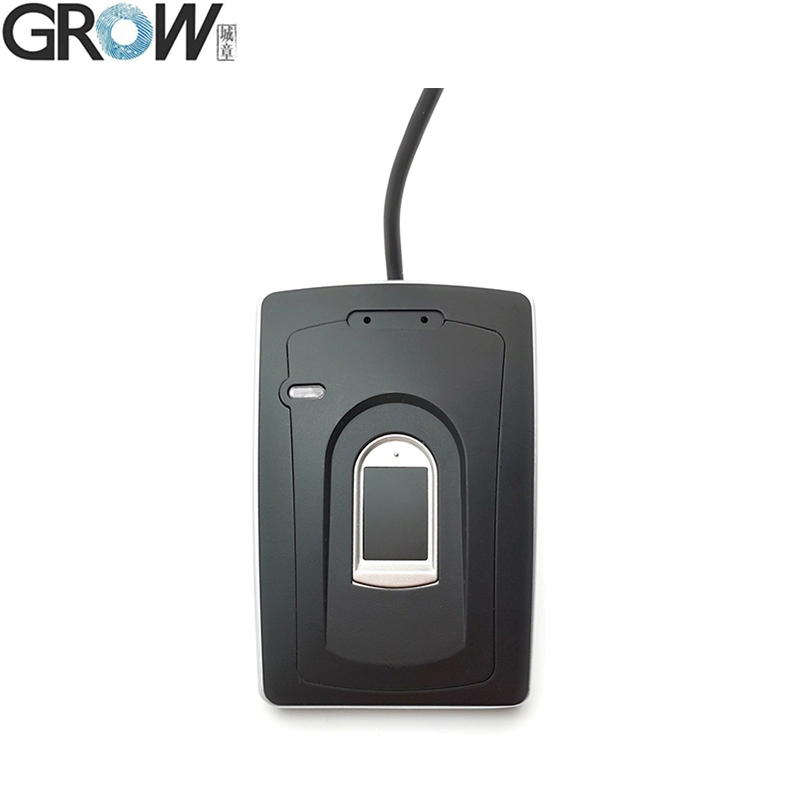 Grow R102 Biometric Capacitive USB Fingerprint Reader with DC5V 208*288 Pixel 1000 Capacity for Windows Android