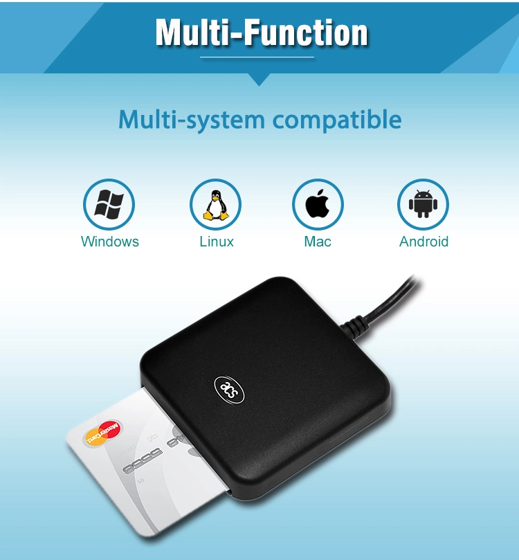 EMV Contact Smart Card USD RFID Reader ACR39u-U1