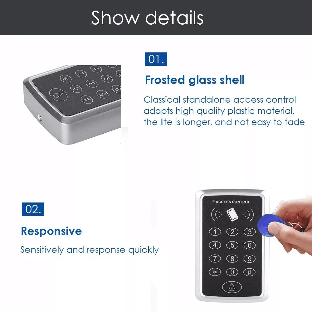 Biometric Fingerprint Password Attendance Machine with LCD