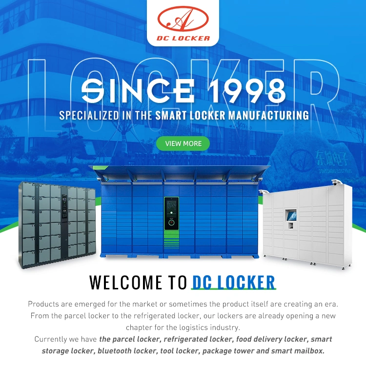 Smart Lockers Smartlock Facial Recognition Digital Locker Gym and Waterpark Storage Lockers