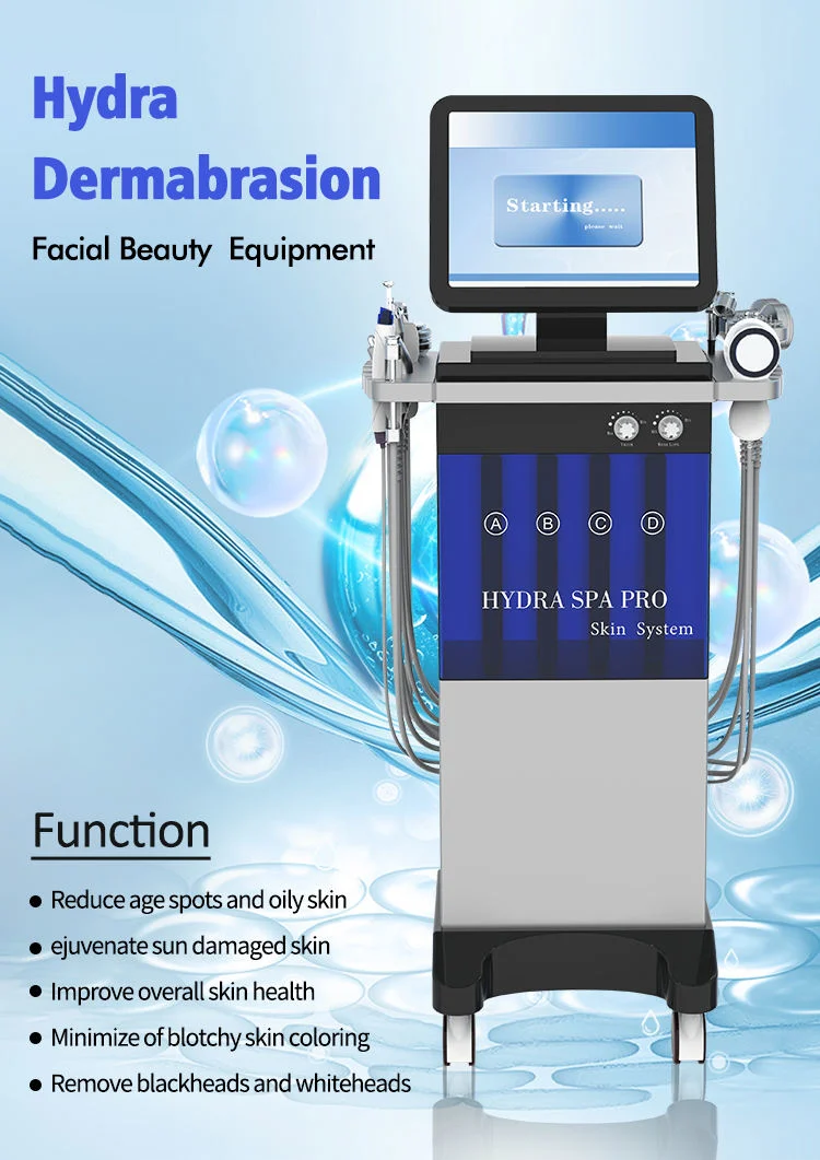 Hot Sale Hydra Dermabrasion Acne Treatment Oxygen Facial Machine