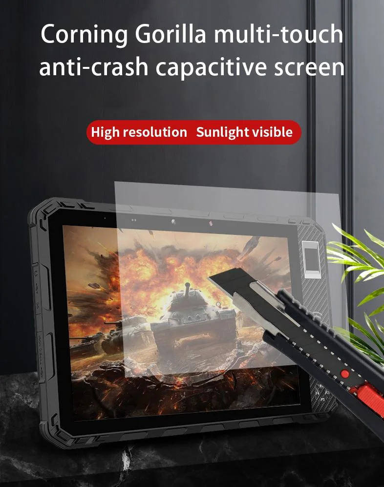 8inch Android 11 OS Tablet PC IP68 Waterproof Biometric Fingerprint Scanner NFC 4G 5g LTE Industrial Rugged Tablet PC