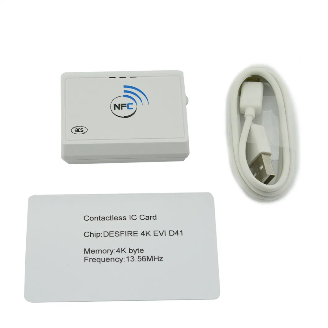 Wireless Contactless 13.56MHz NFC Reader Bluetooth Android RFID Mobile Card Reader Writer (ACR1311)