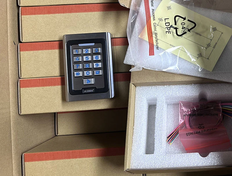 Factory Supply Touch Metal Facial Recognition Biometric RFID Fingerprint Door Access Control