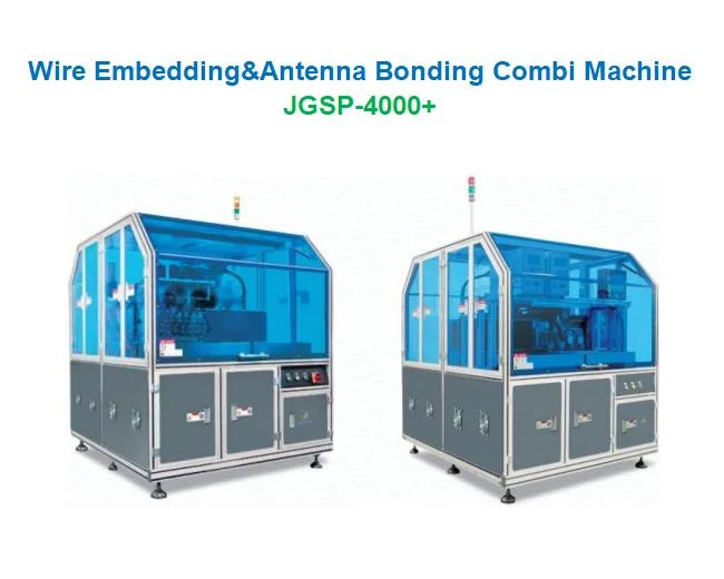 RFID Card Chip Modules Implanting and Bonding Machine